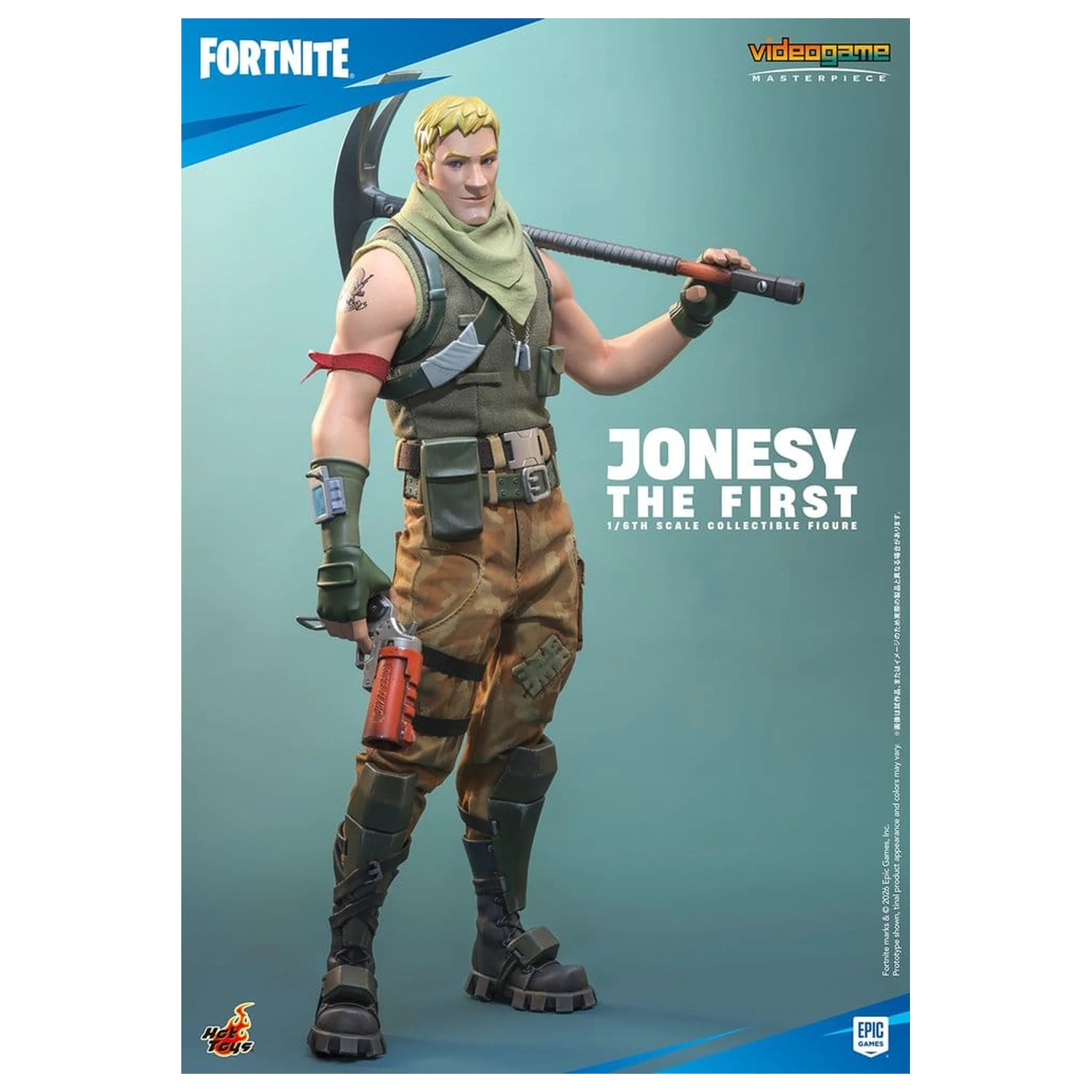 Fortnite akciófigura 1/6 Jonesy The First 32 cm termékfotó