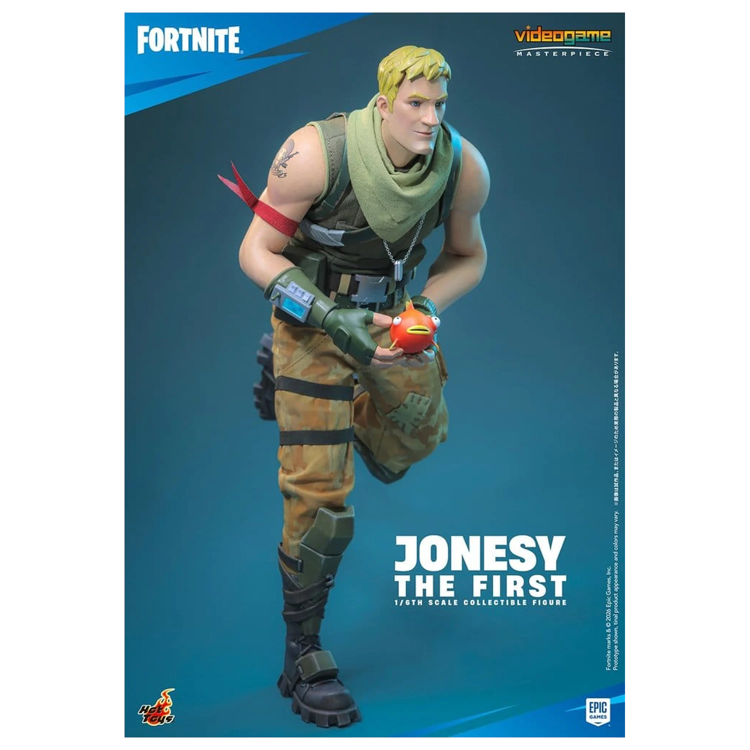 Fortnite akciófigura 1/6 Jonesy The First 32 cm termékfotó