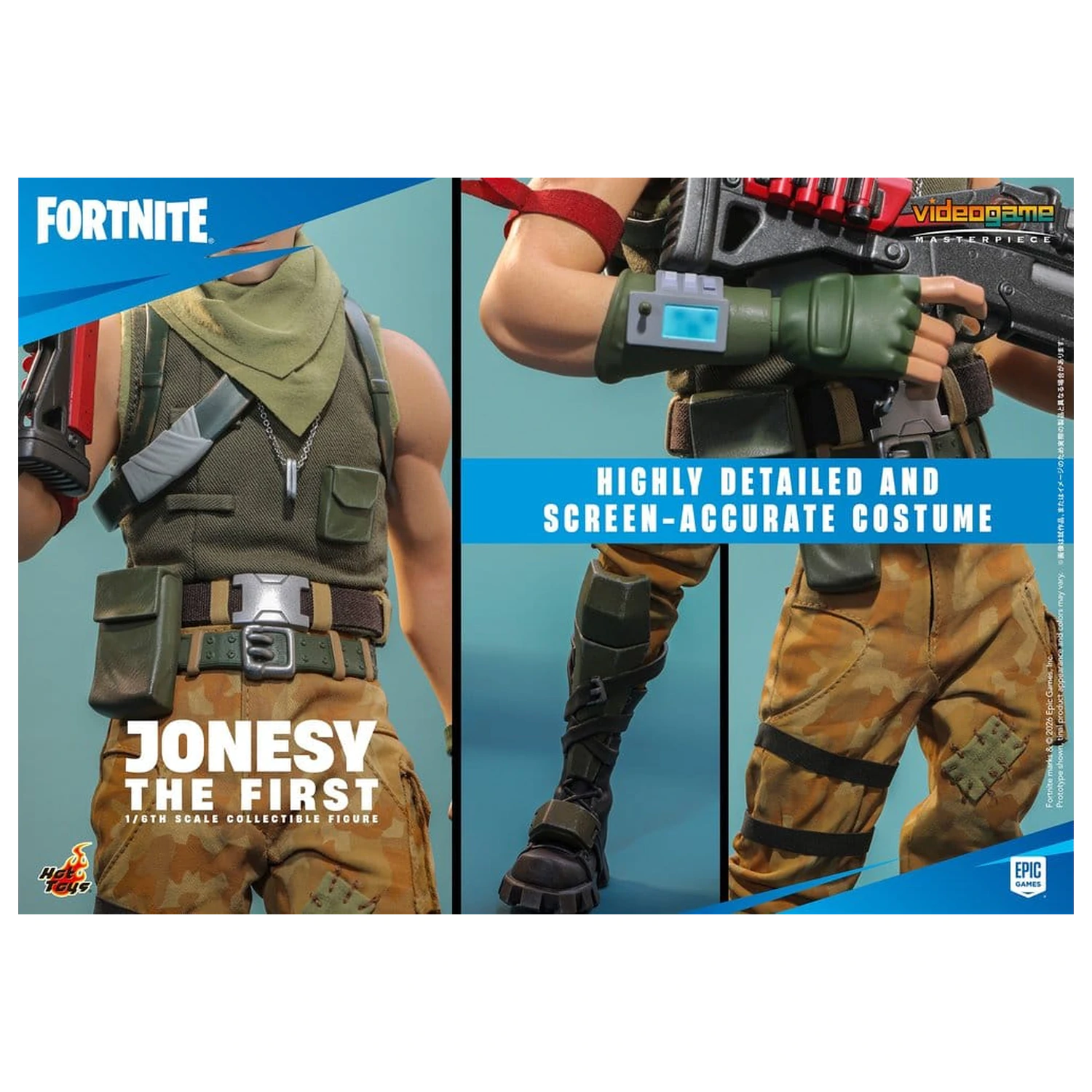 Fortnite akciófigura 1/6 Jonesy The First 32 cm termékfotó