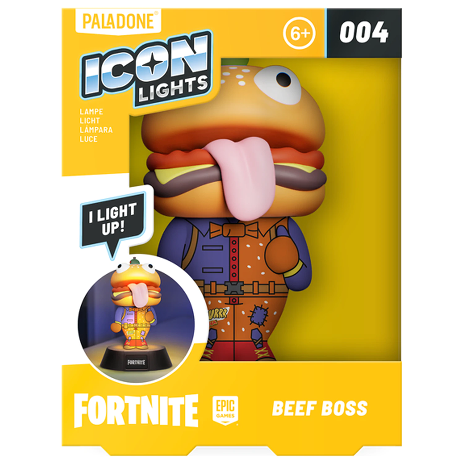Fortnite Beef Boss Icon lámpa 11 cm termékfotó
