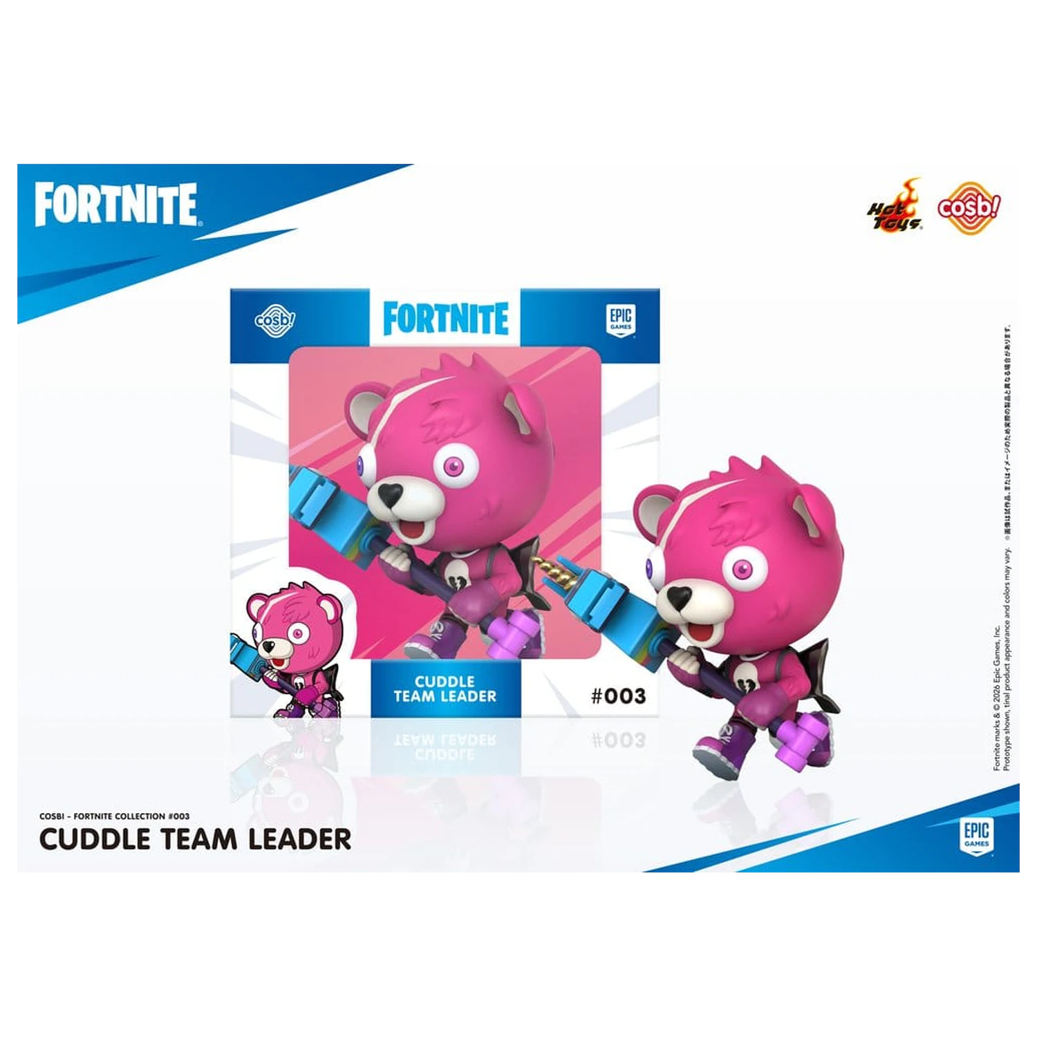 Fortnite Cosbi Mini figura Cuddle Team Leader 8 cm termékfotó