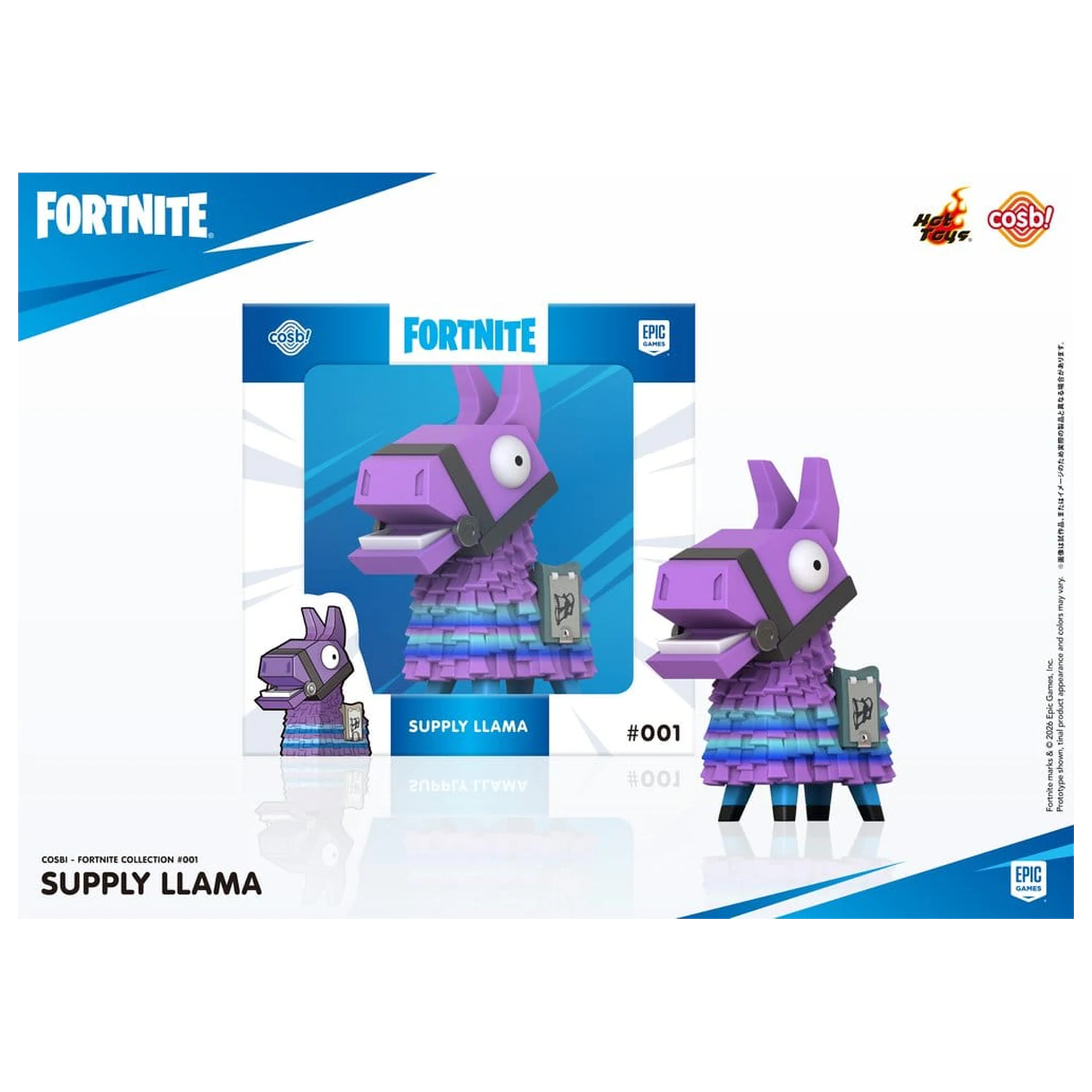 Fortnite Cosbi Mini figura Supply Llama 8 cm termékfotó
