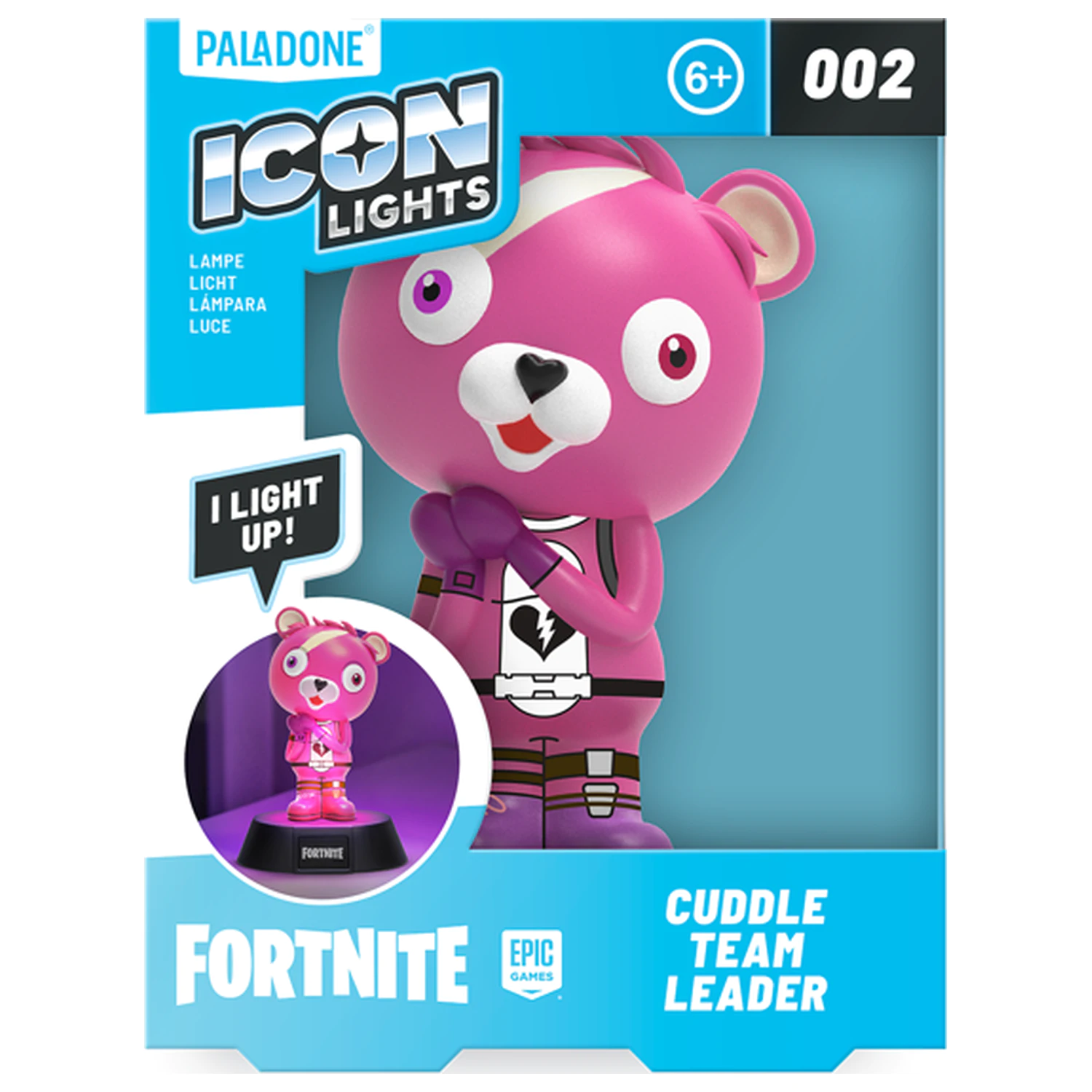 Fortnite Cuddle Team Icon lámpa 11 cm termékfotó