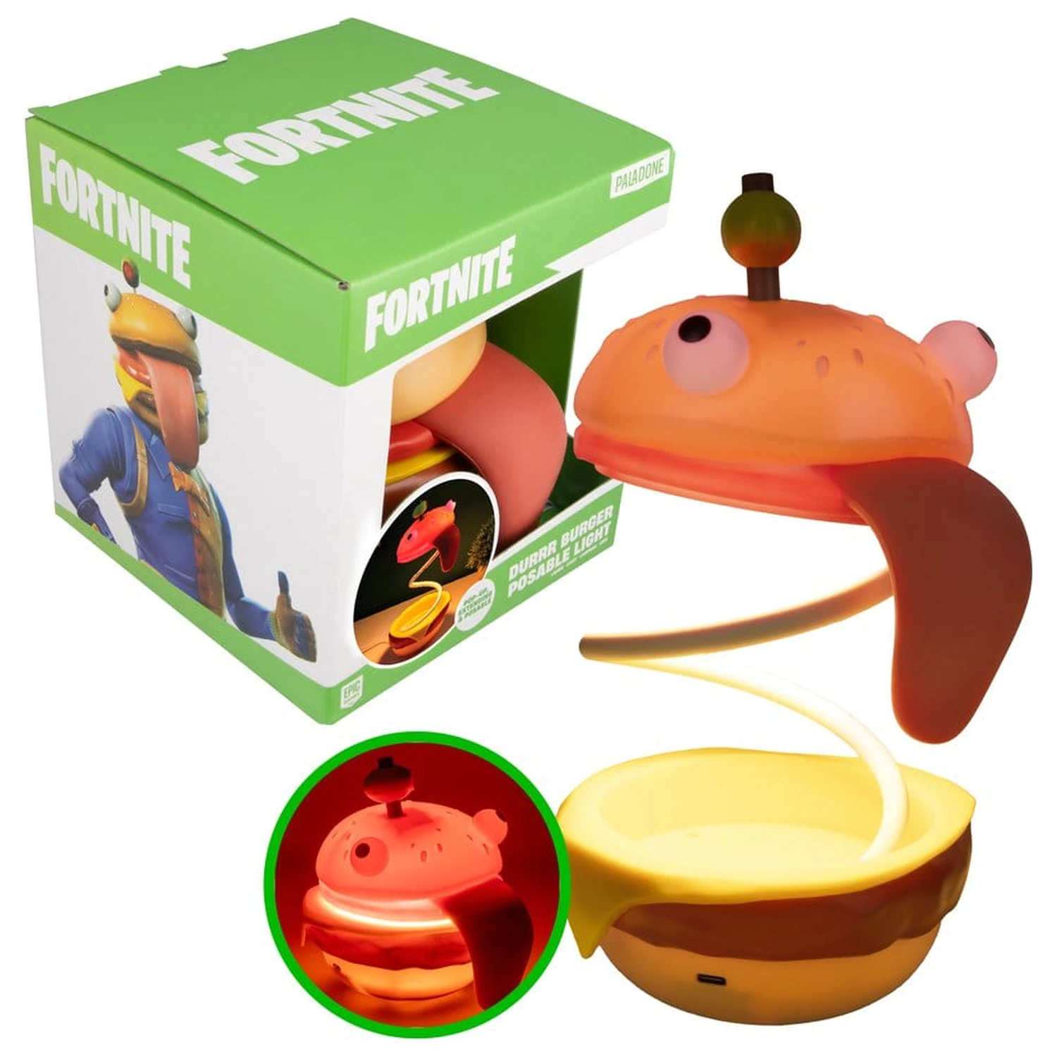 Fortnite Durrr Burger Posable lámpa 30 cm termékfotó