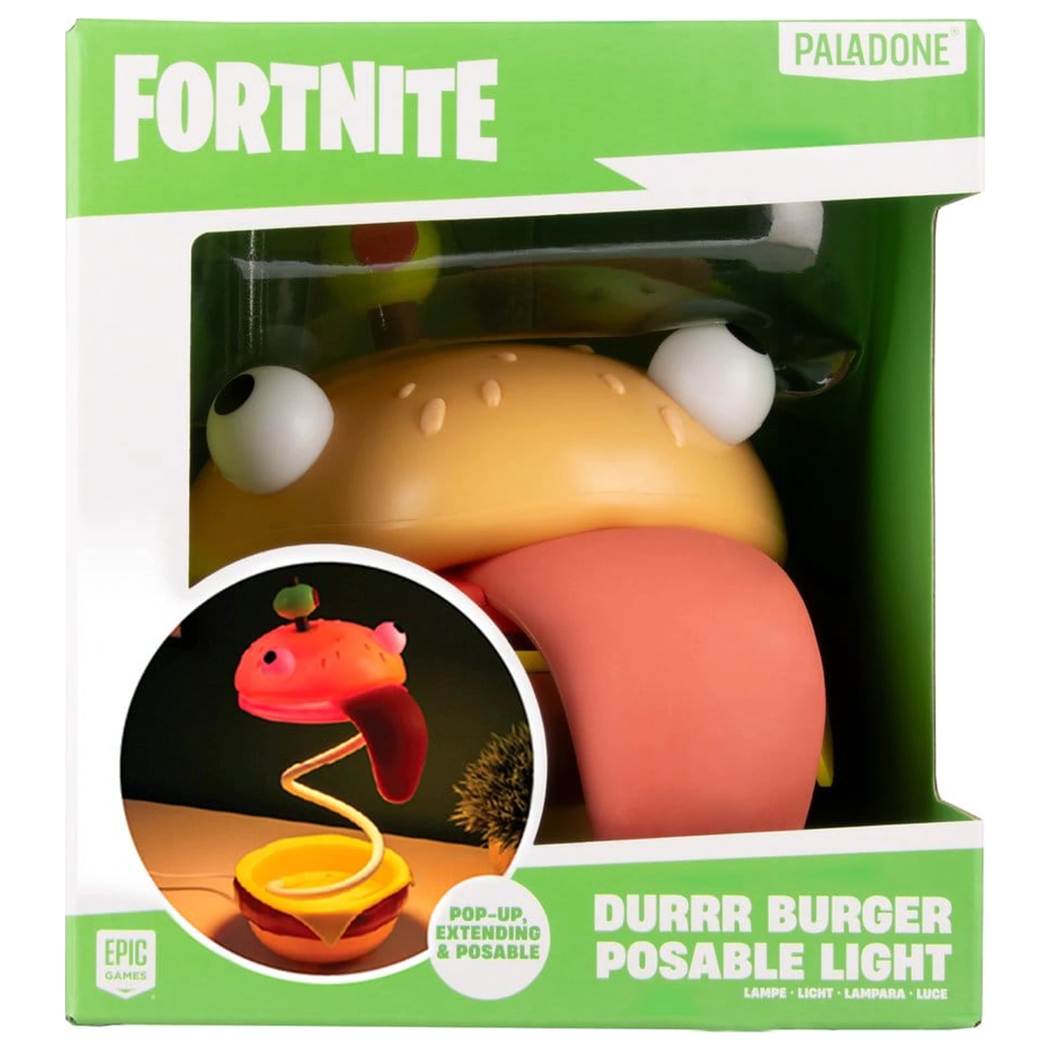 Fortnite Durrr Burger Posable lámpa 30 cm termékfotó
