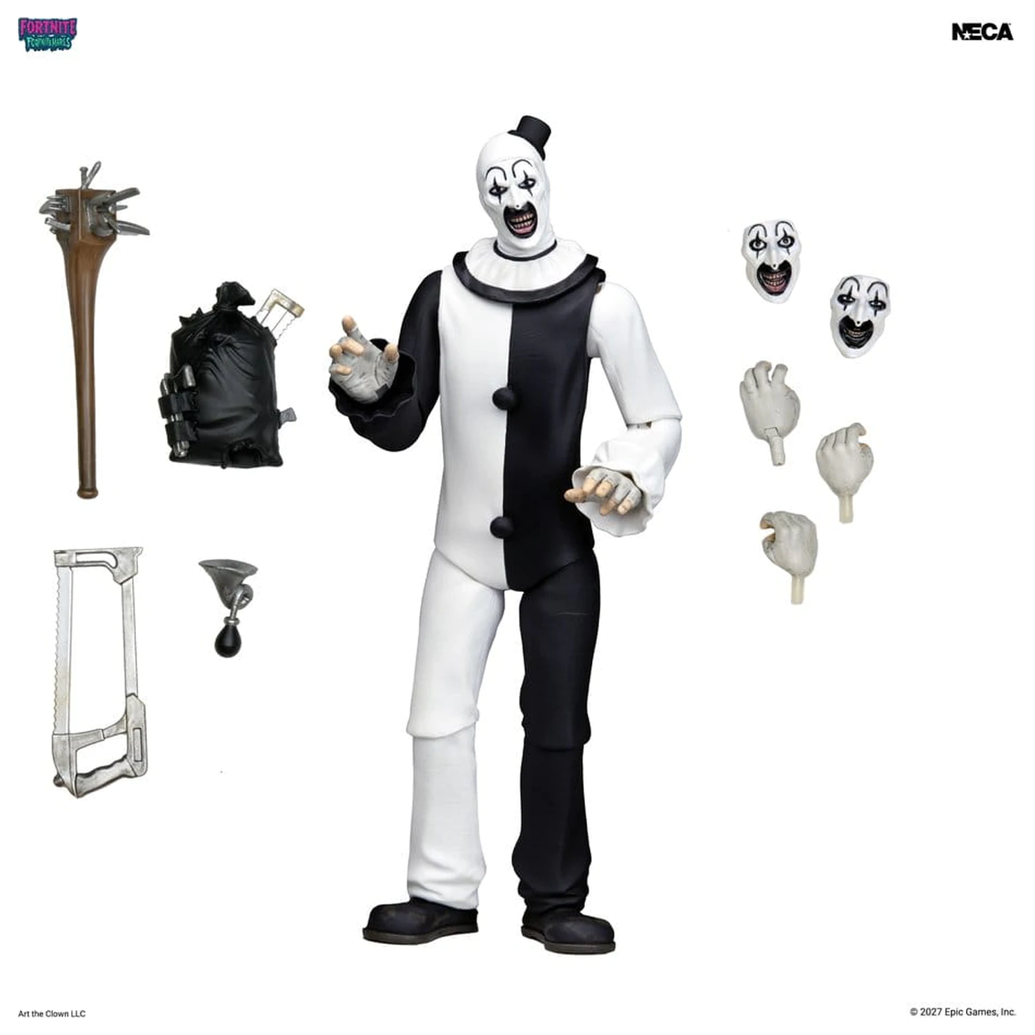 Fortnite: Fortnitemares Art the Clown akciófigura 18 cm termékfotó
