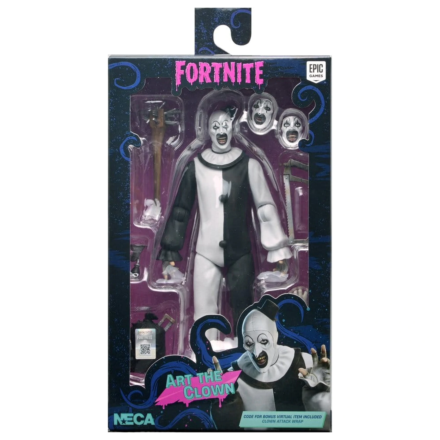 Fortnite: Fortnitemares Art the Clown akciófigura 18 cm termékfotó