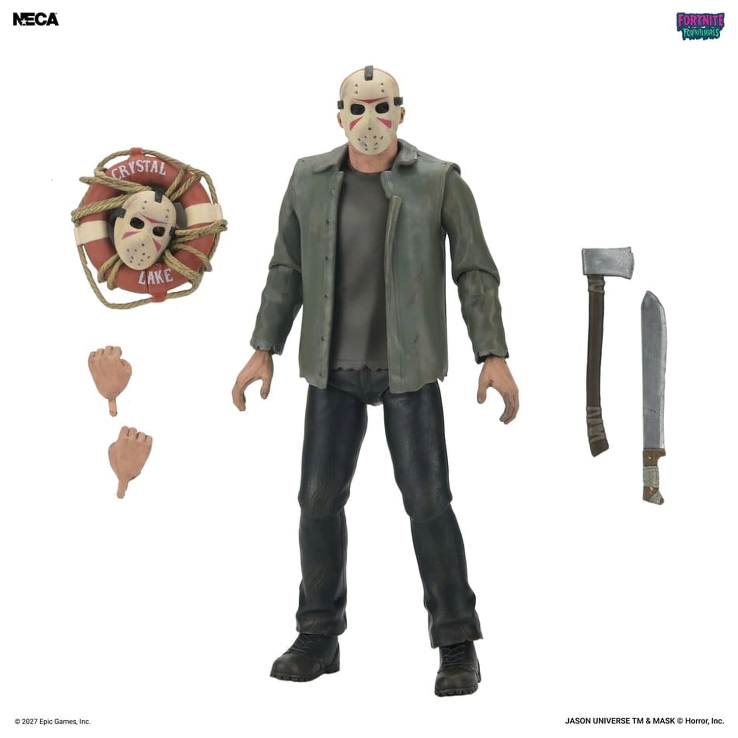 Fortnite: Fortnitemares Jason Voorhees akciófigura 18 cm termékfotó