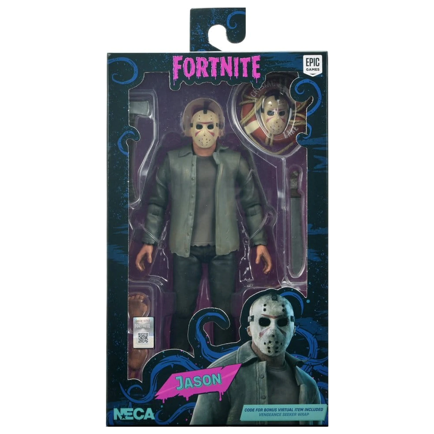 Fortnite: Fortnitemares Jason Voorhees akciófigura 18 cm termékfotó