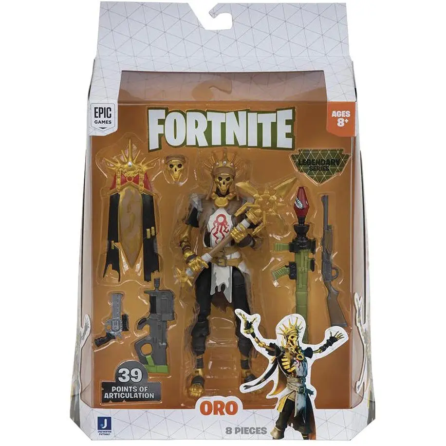 Fortnite Legendary Series Gold figura 16cm termékfotó