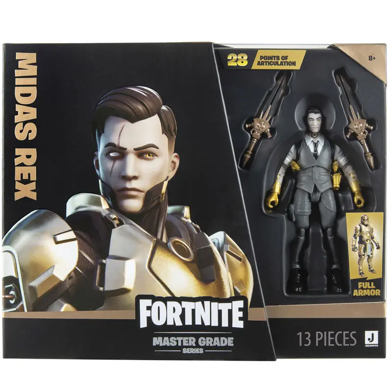 Fortnite Master Grade Midas Rex figura termékfotó