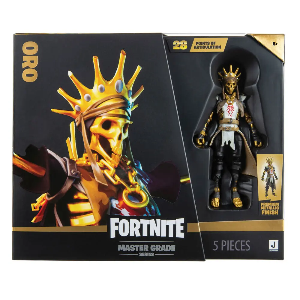 Fortnite Master Grade Oro figura 10cm termékfotó