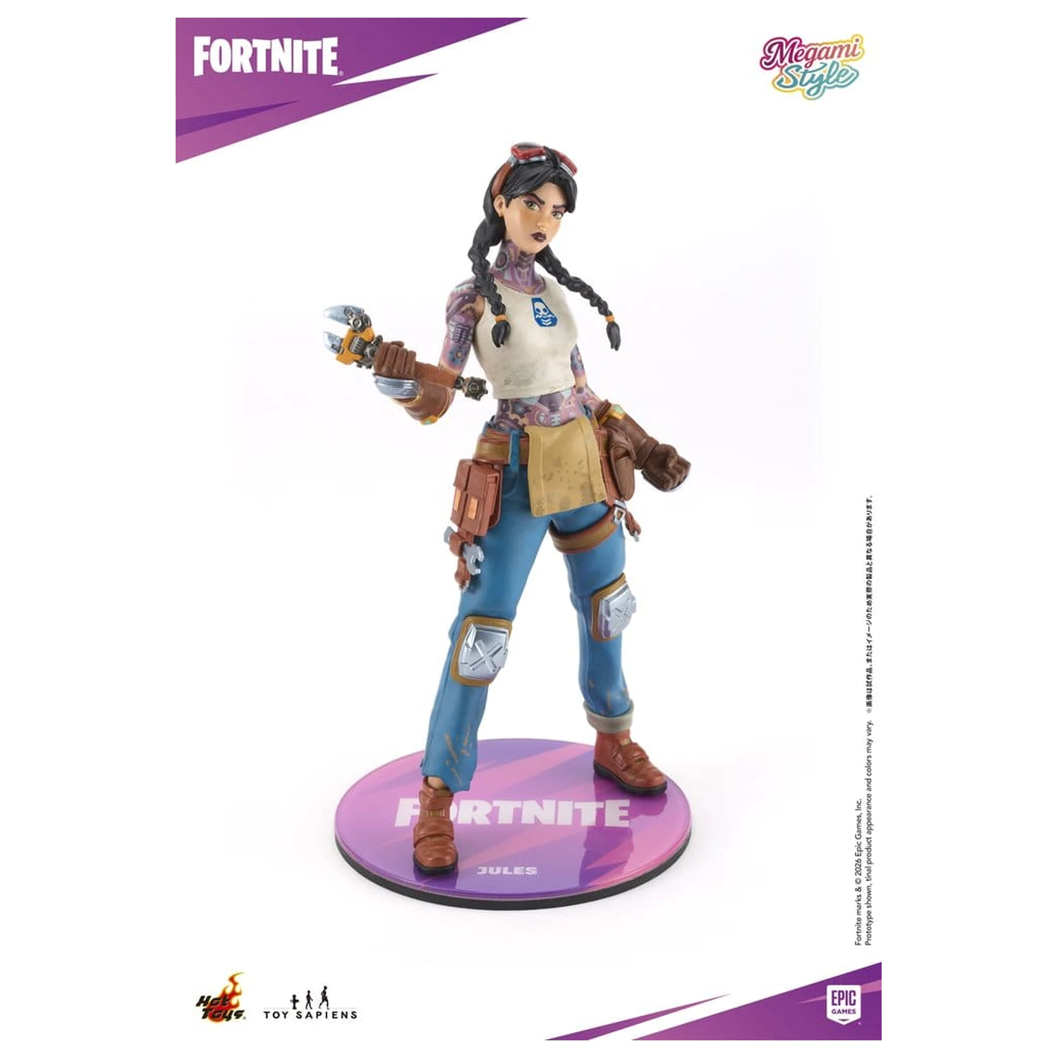 Fortnite Megami Style PVC figura 1/9 Jules 22 cm termékfotó