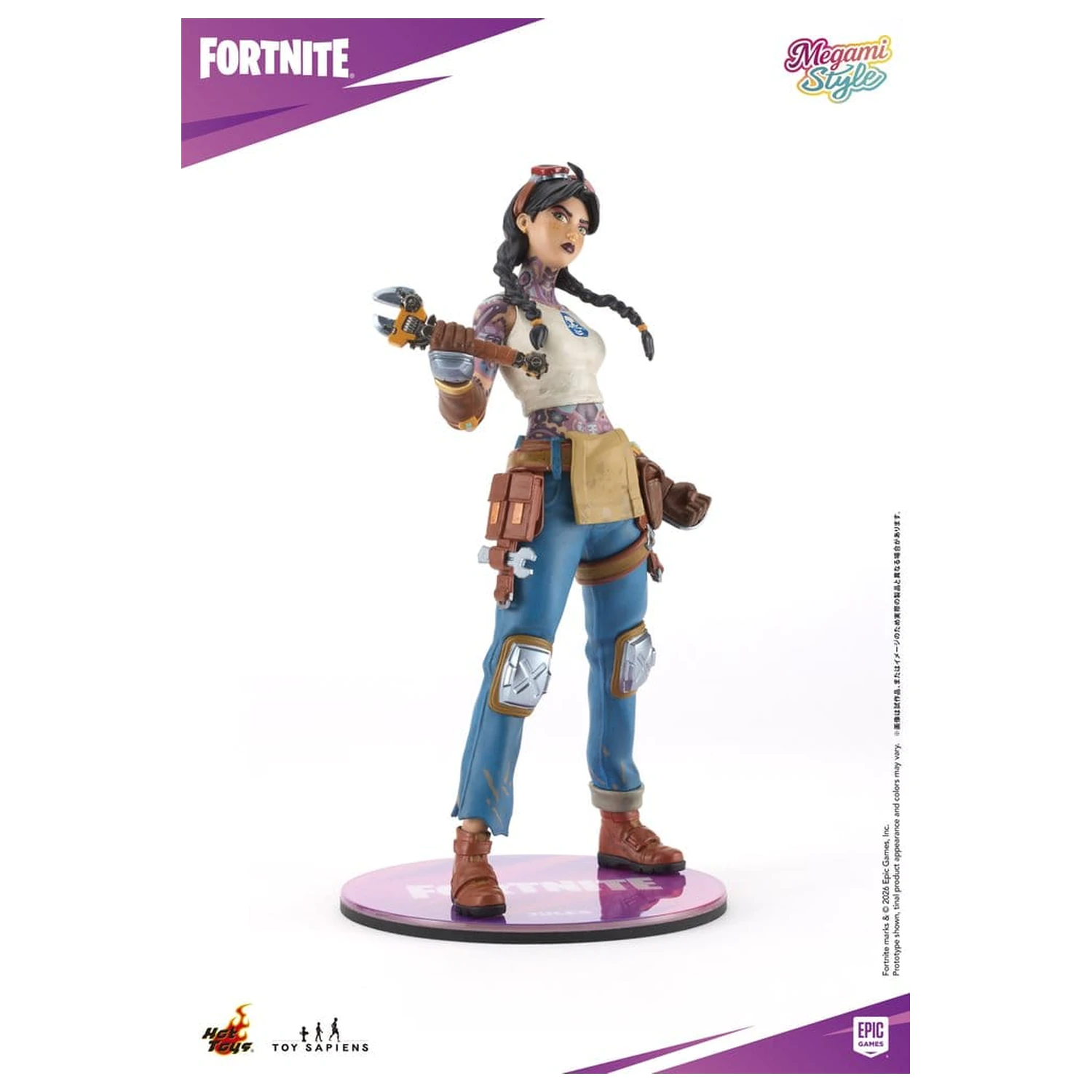 Fortnite Megami Style PVC figura 1/9 Jules 22 cm termékfotó