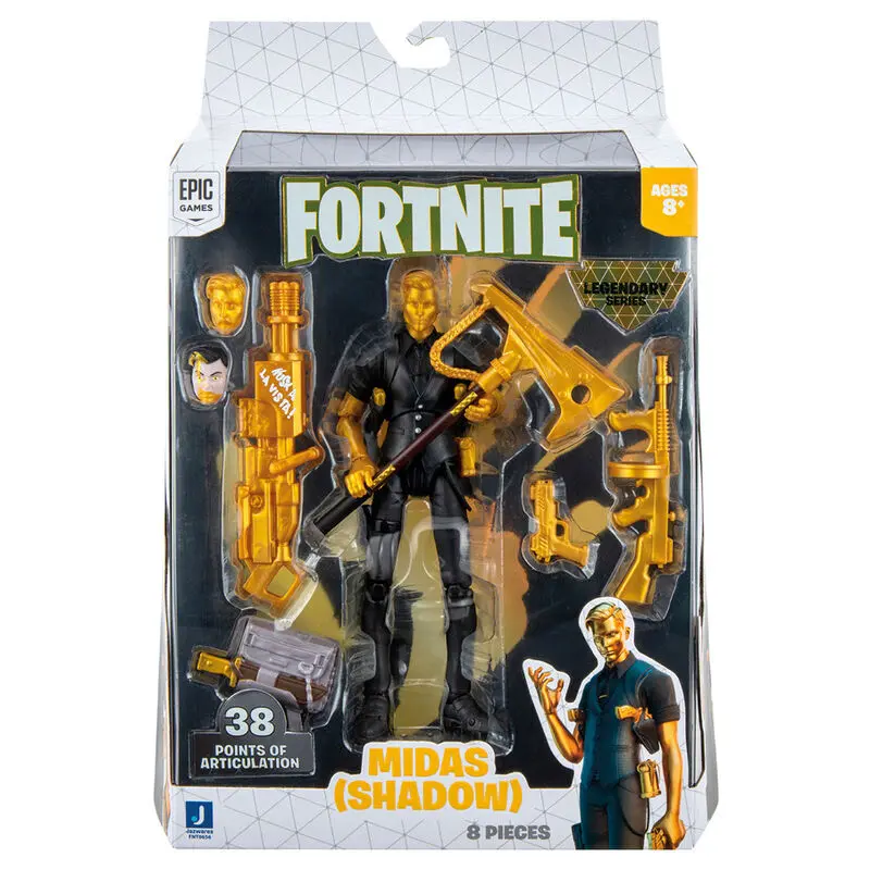 Fortnite Midas Shadow Legendary sorozat figura 15cm termékfotó
