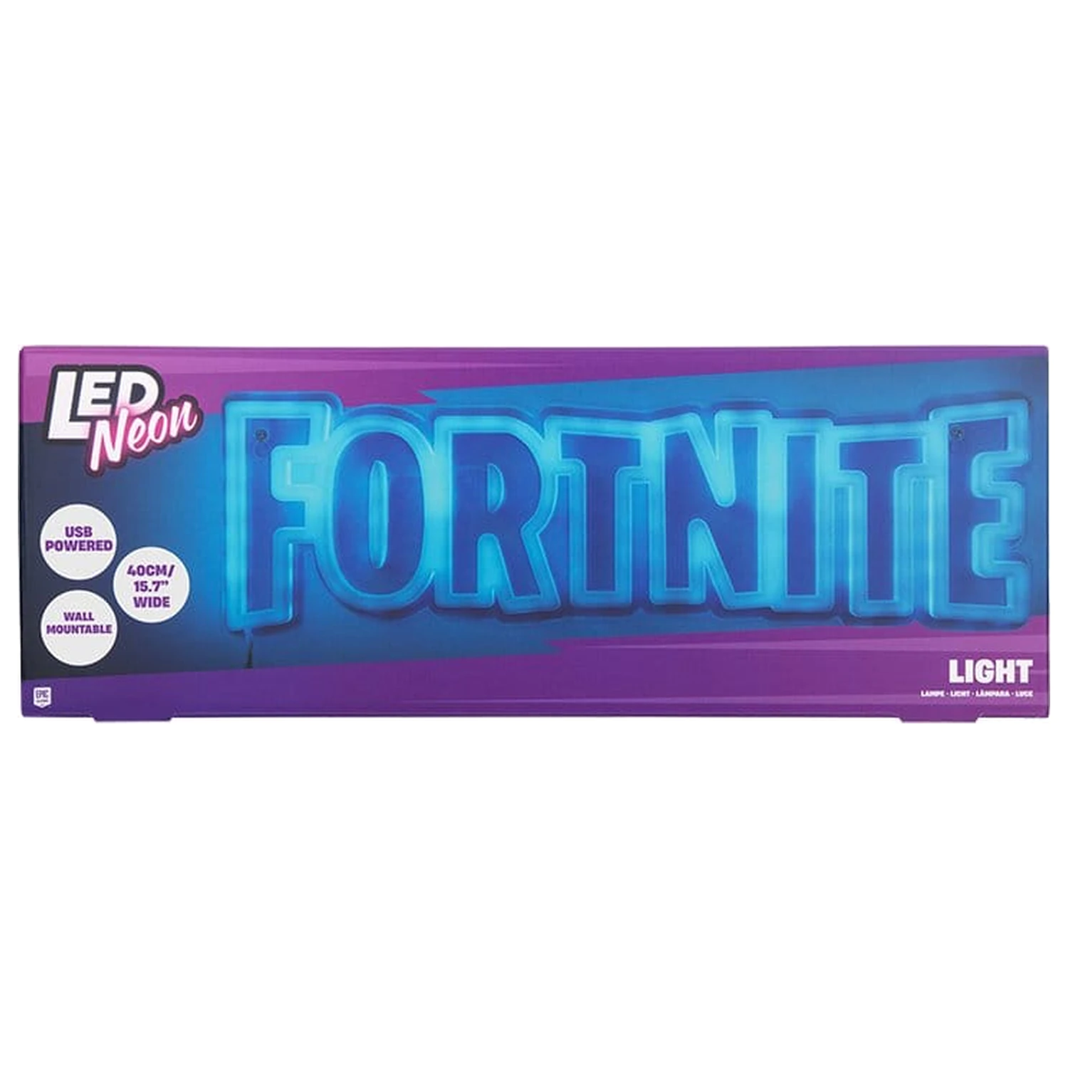 Fortnite Mountable LED Neon fali lámpa 40 cm termékfotó