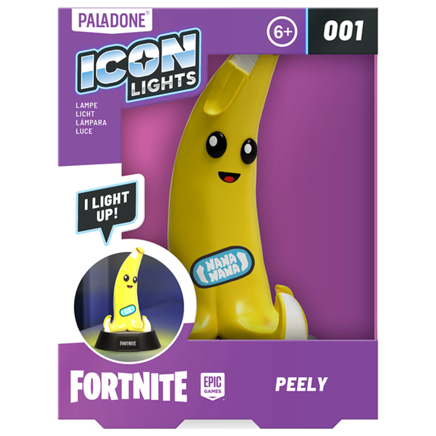 FORTNITE Peely Icon lámpa 11 cm termékfotó