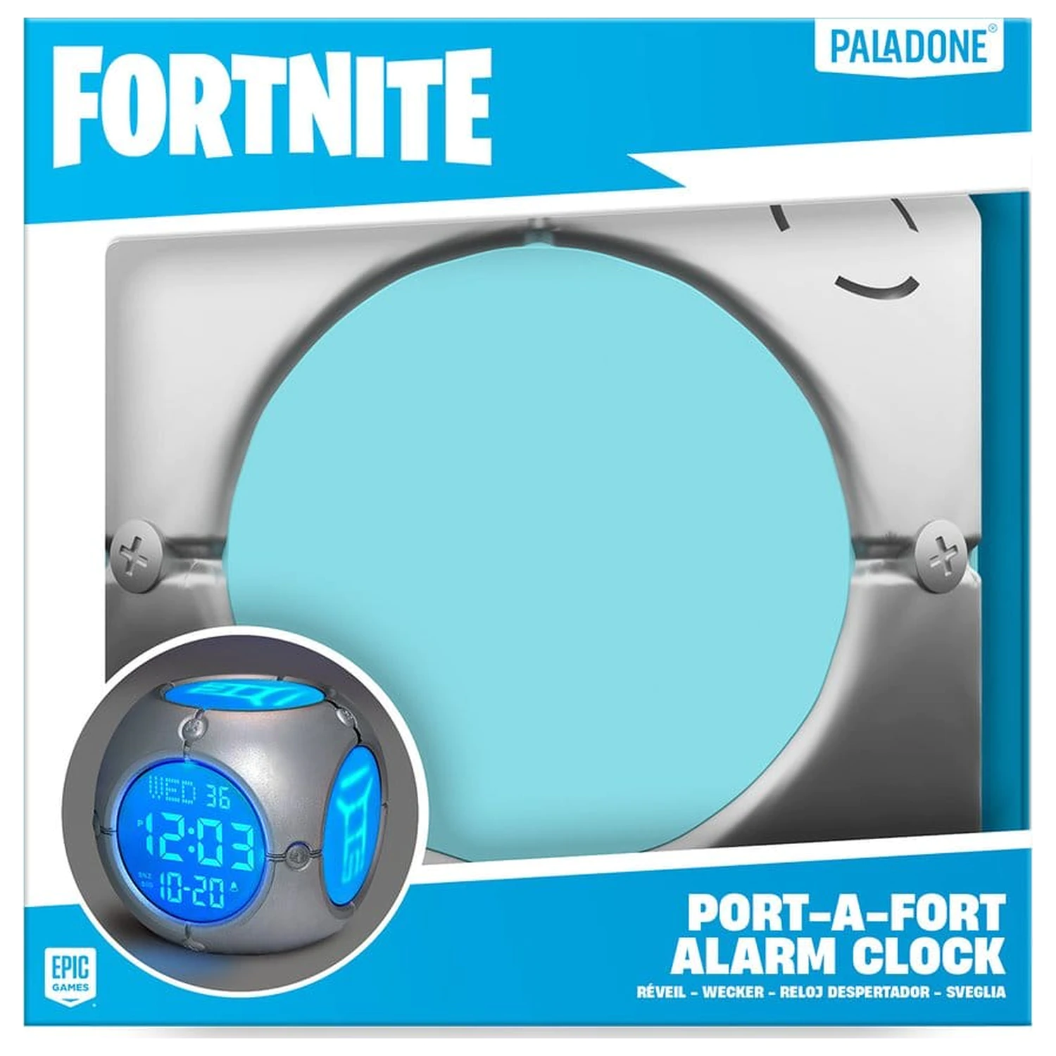 Fortnite Port a Fort 3D ébresztőóra 11 cm termékfotó