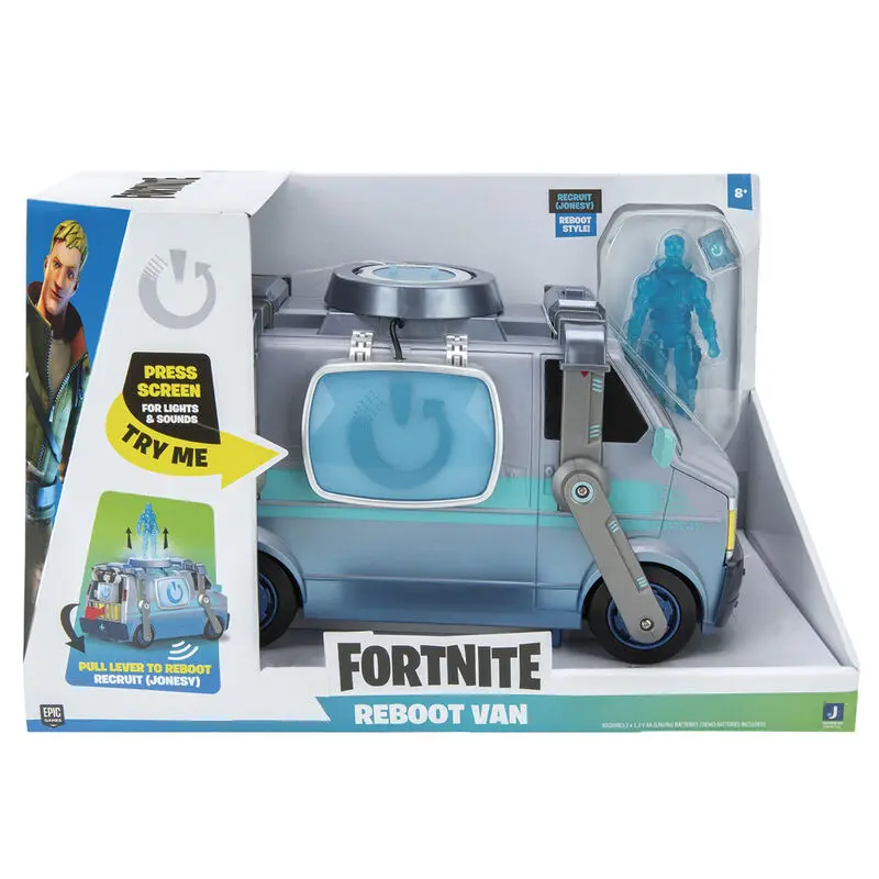 Fortnite Reboot Van + Recruit figura és járműcsomag termékfotó