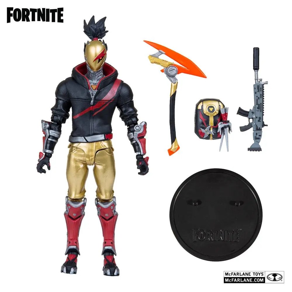 Fortnite Red Strike Day &amp; Date akciófigura 18 cm termékfotó