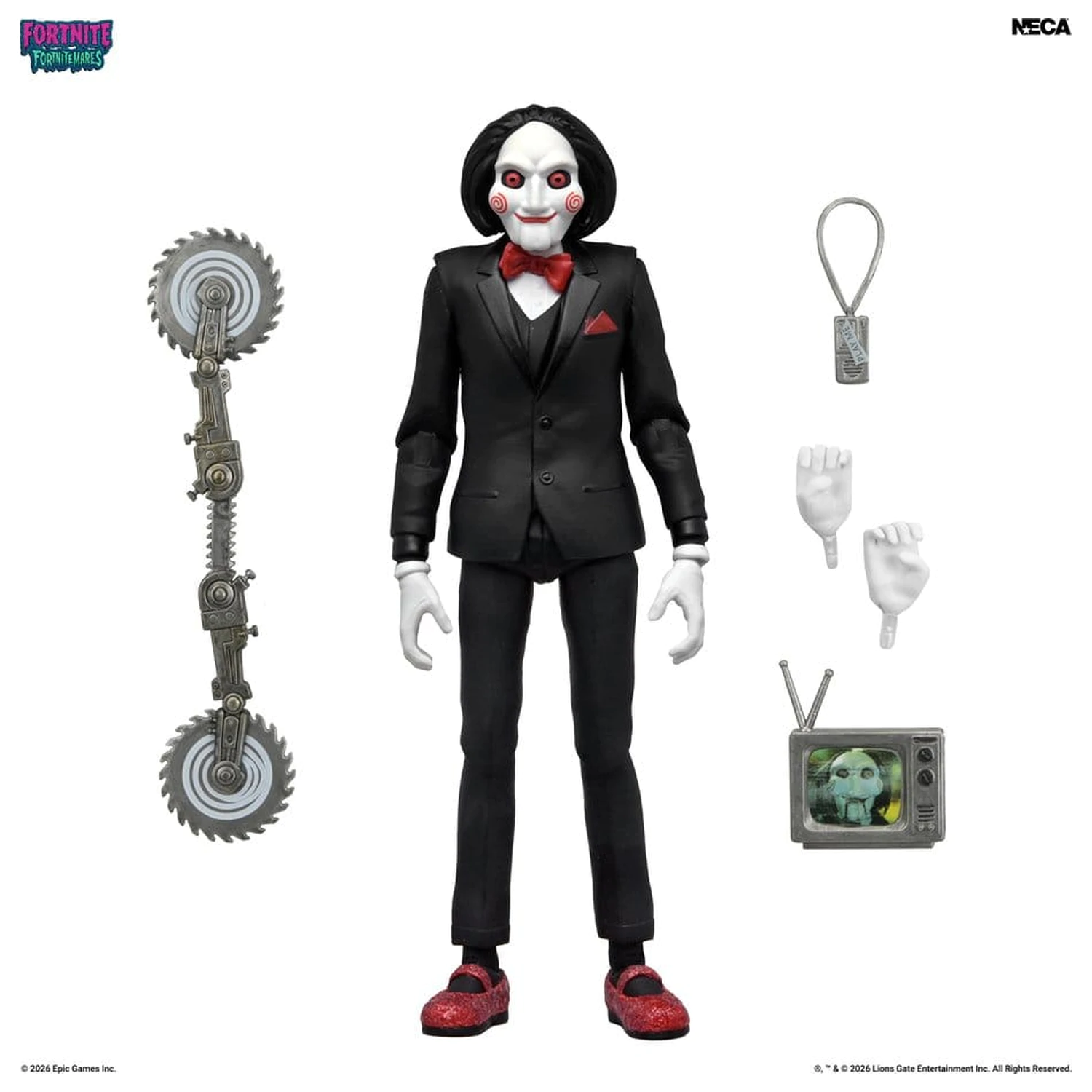 Fortnite/SAW Fortnitemares Billy the Puppet akciófigura 18 cm termékfotó