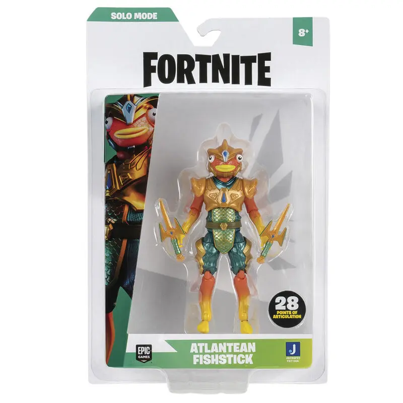 Fortnite Solo Mode Atlantean Fishstick figura 10cm termékfotó