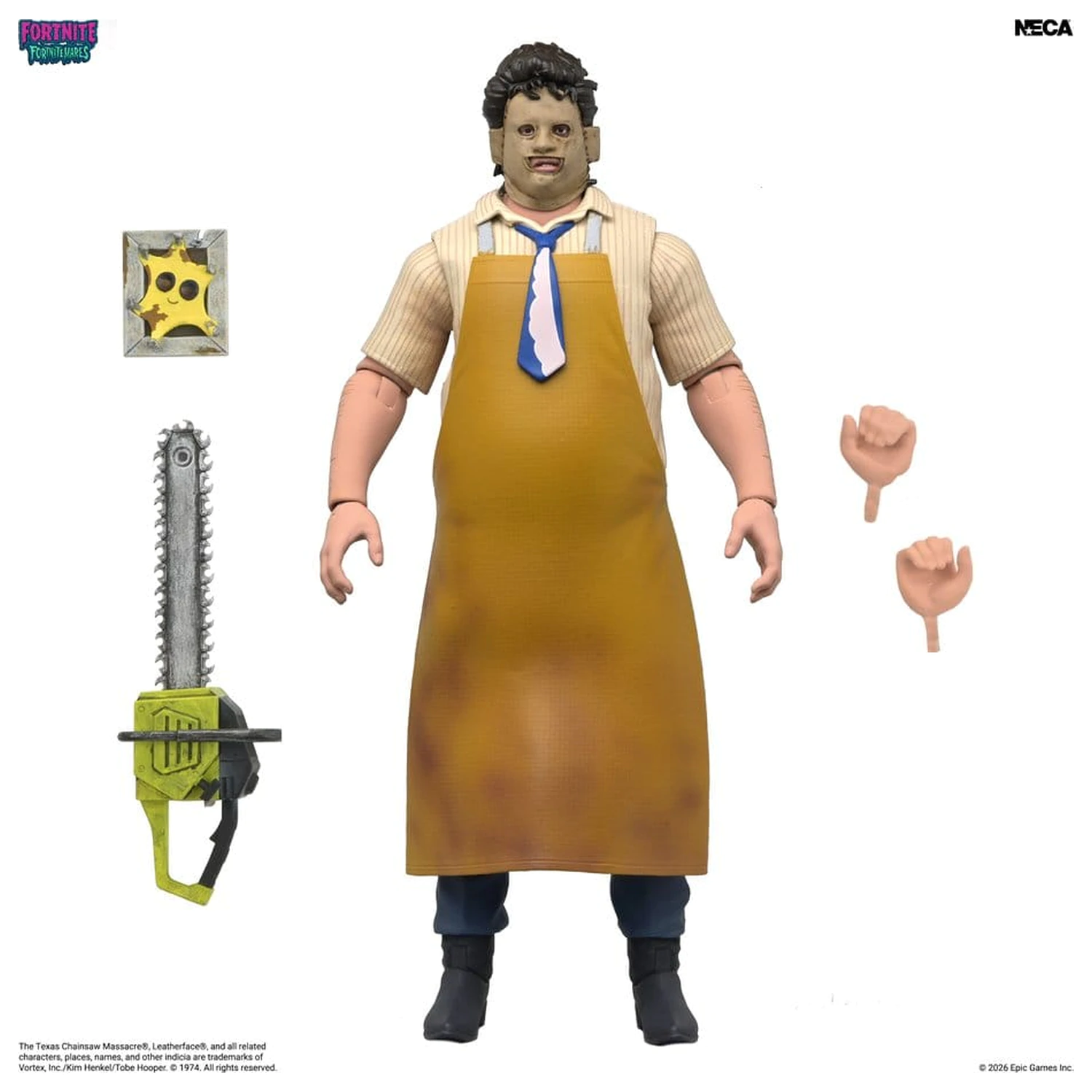 Fortnite/Texas Chainsaw Massacre Fortnitemares Leatherface akciófigura 18 cm termékfotó