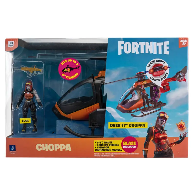 Fortnite The Choppa jármű + Blaze figura csomag termékfotó