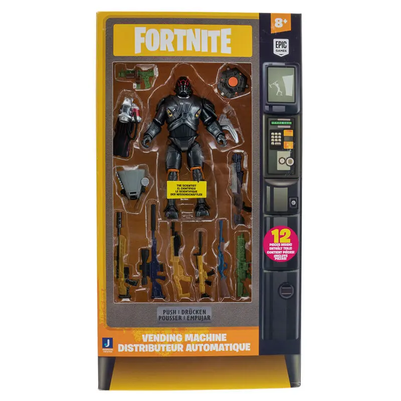 Fortnite Vending Machine + The Sciencist figura csomag termékfotó