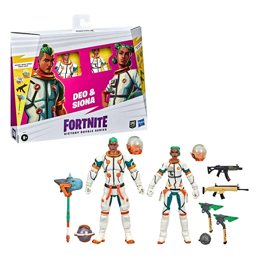 Fortnite Victory Royale Series 2022 Battle Royale Pack Deo &amp; Siona akciófigura 15 cm termékfotó