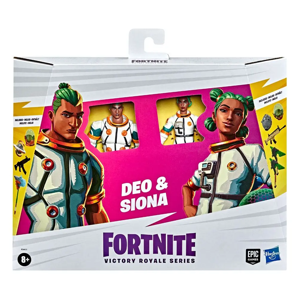 Fortnite Victory Royale Series 2022 Battle Royale Pack Deo &amp; Siona akciófigura 15 cm termékfotó