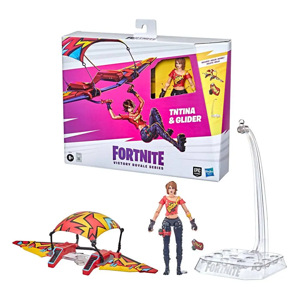 Fortnite Victory Royale Series 2022 Battle Royale Pack TNTina &amp; Glider akciófigura 15 cm termékfotó