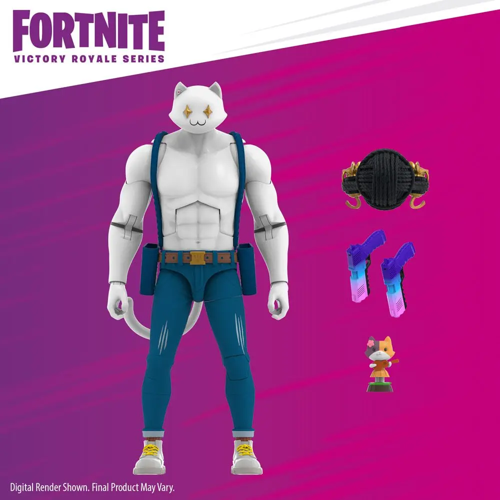 Fortnite Victory Royale Series 2022 Meowscles akciófigura 15 cm termékfotó