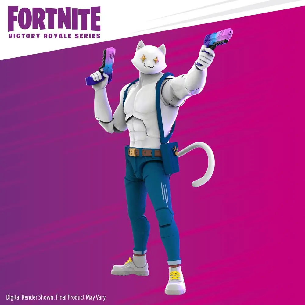 Fortnite Victory Royale Series 2022 Meowscles akciófigura 15 cm termékfotó