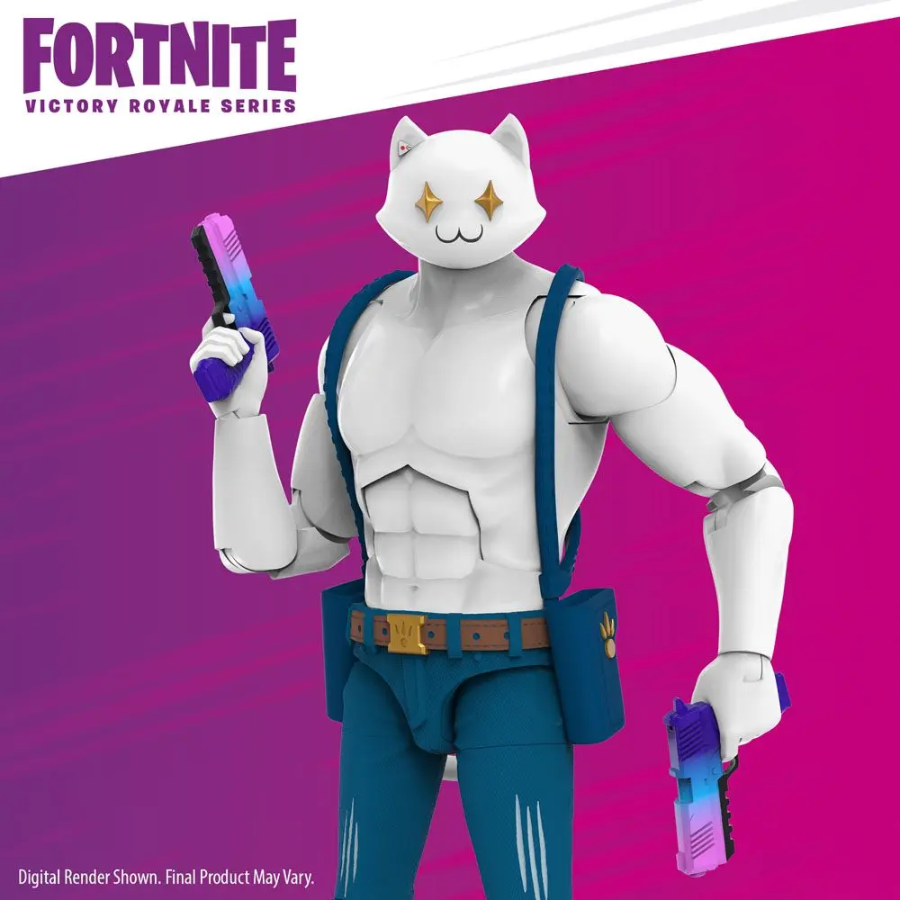 Fortnite Victory Royale Series 2022 Meowscles akciófigura 15 cm termékfotó