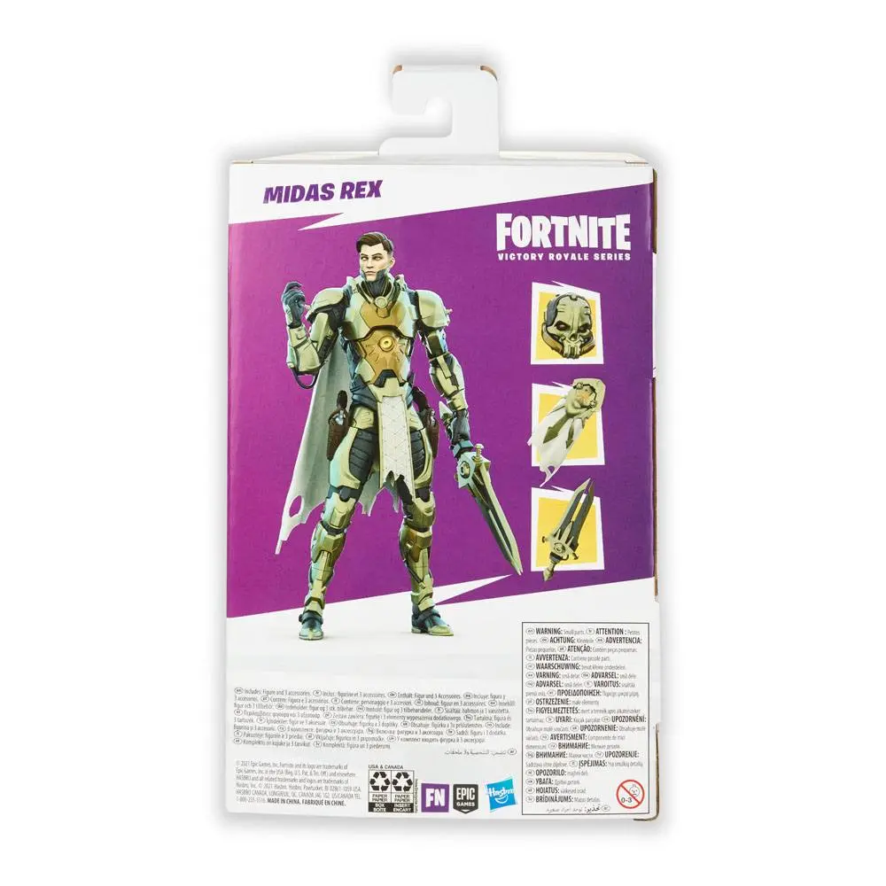 Fortnite Victory Royale Series 2022 Midas Rex akciófigura 15 cm termékfotó