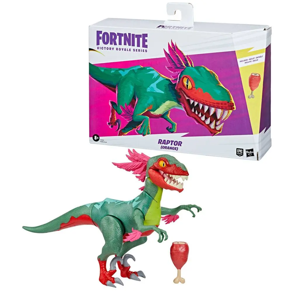 Fortnite Victory Royale Series akciófigura Raptor (Orange) 15 cm termékfotó