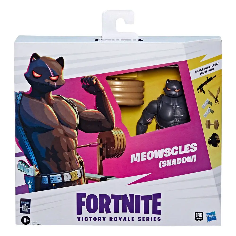 Fortnite Victory Royale Series Deluxe 2022 Meowscles (Shadow) akciófigura 15 cm termékfotó