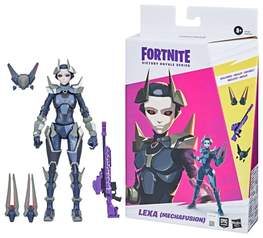 Fortnite Victory Royale Series Lexa (Mechafusion) akciófigura 15 cm termékfotó