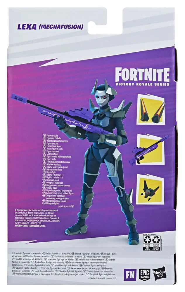 Fortnite Victory Royale Series Lexa (Mechafusion) akciófigura 15 cm termékfotó