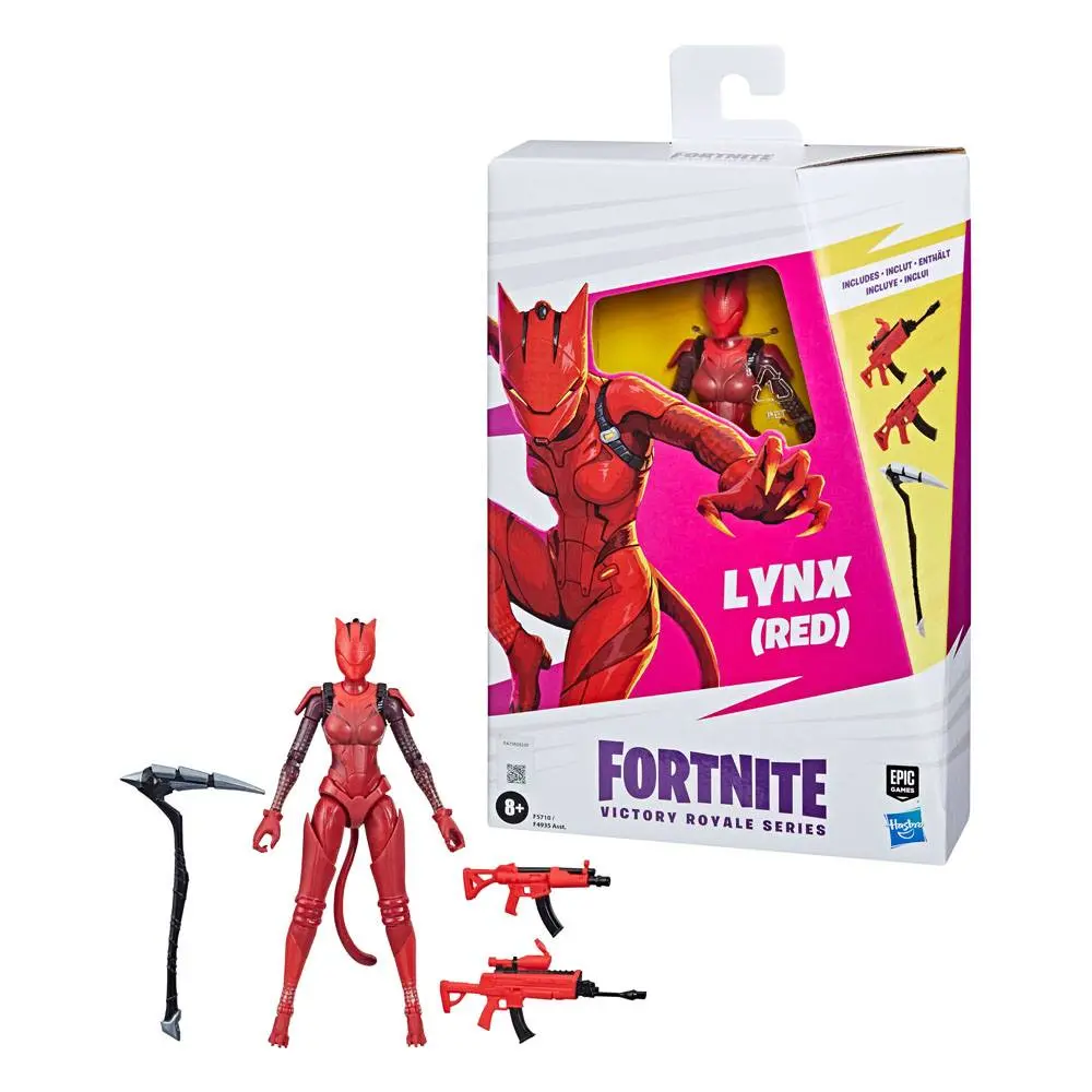 Fortnite Victory Royale Series Lynx (Red) akciófigura 15 cm termékfotó