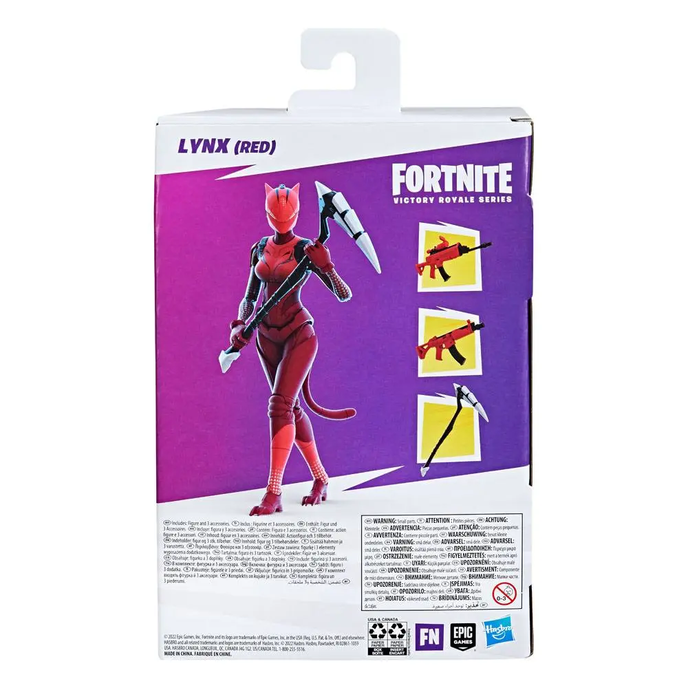 Fortnite Victory Royale Series Lynx (Red) akciófigura 15 cm termékfotó