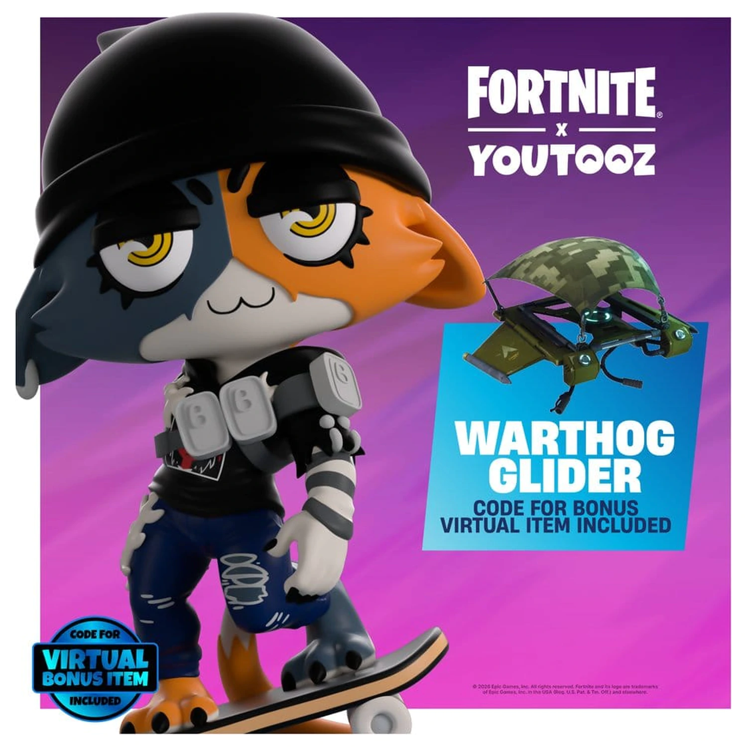 Fortnite Vinyl figura Meow Skulls 13 cm         termékfotó