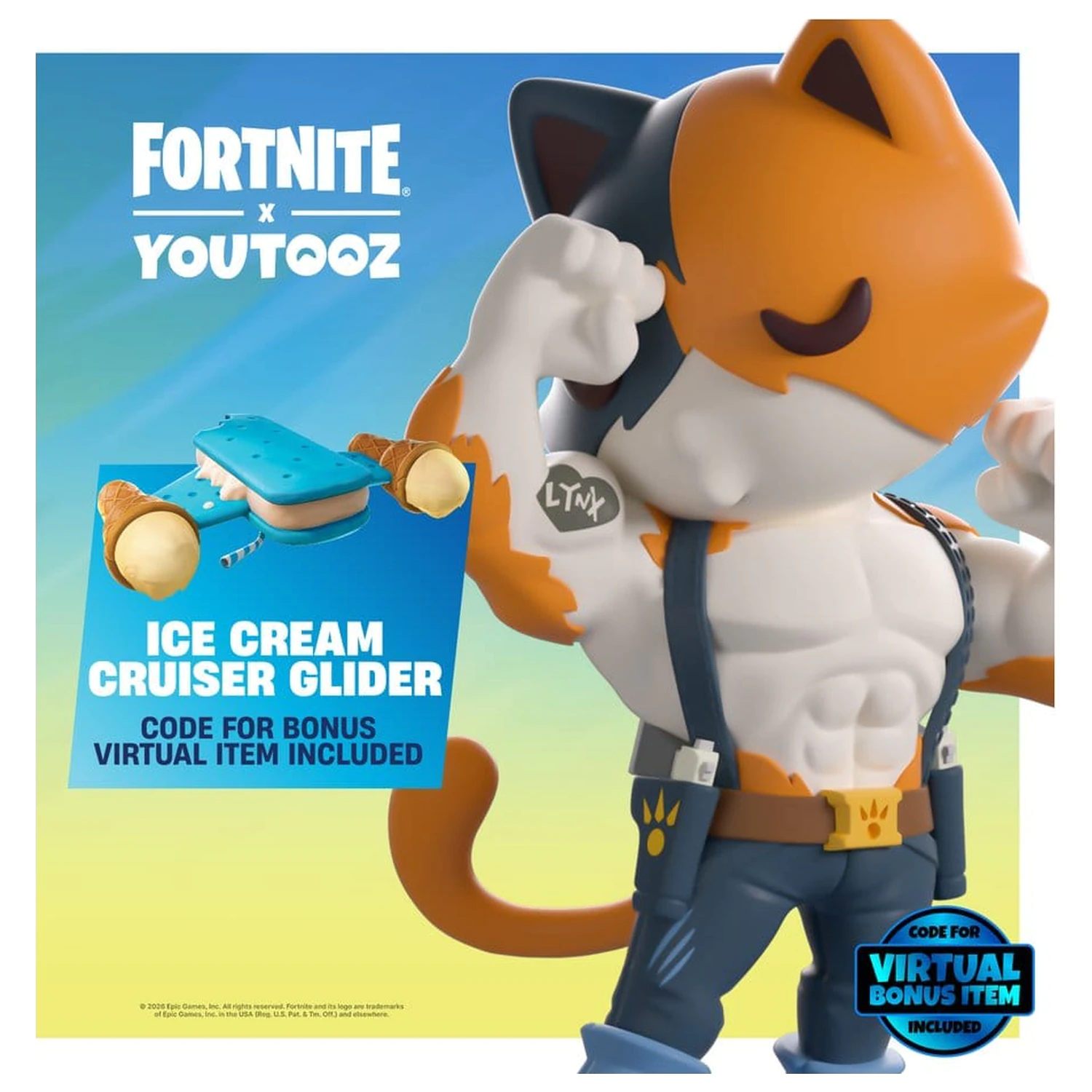 Fortnite Vinyl figura Meowscles 13 cm         termékfotó