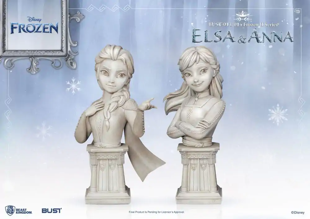 Forzen II Series Anna PVC mellszobor figura 16 cm termékfotó