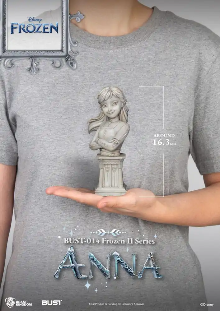 Forzen II Series Anna PVC mellszobor figura 16 cm termékfotó