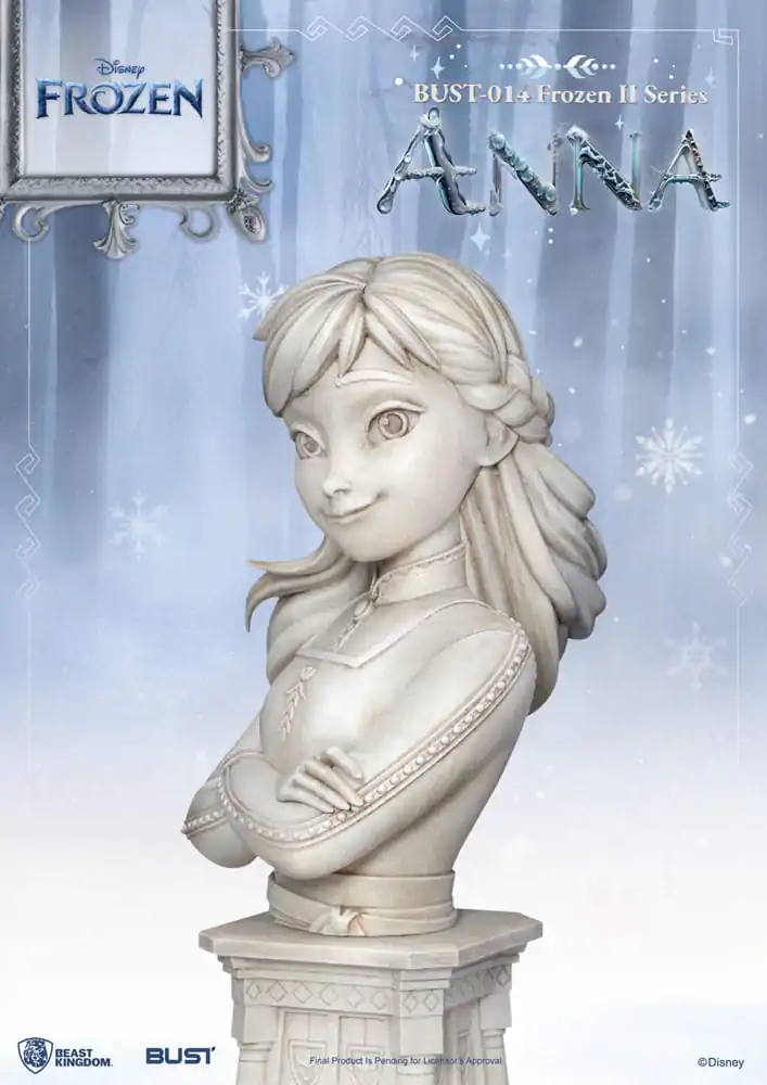 Forzen II Series Anna PVC mellszobor figura 16 cm termékfotó