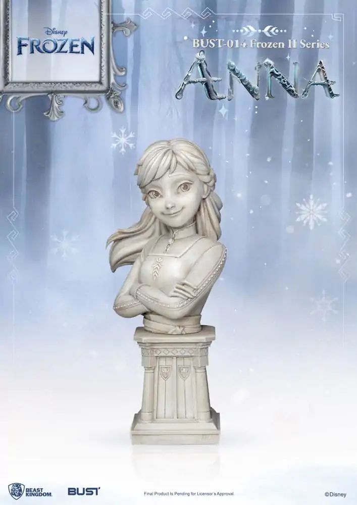 Forzen II Series Anna PVC mellszobor figura 16 cm termékfotó