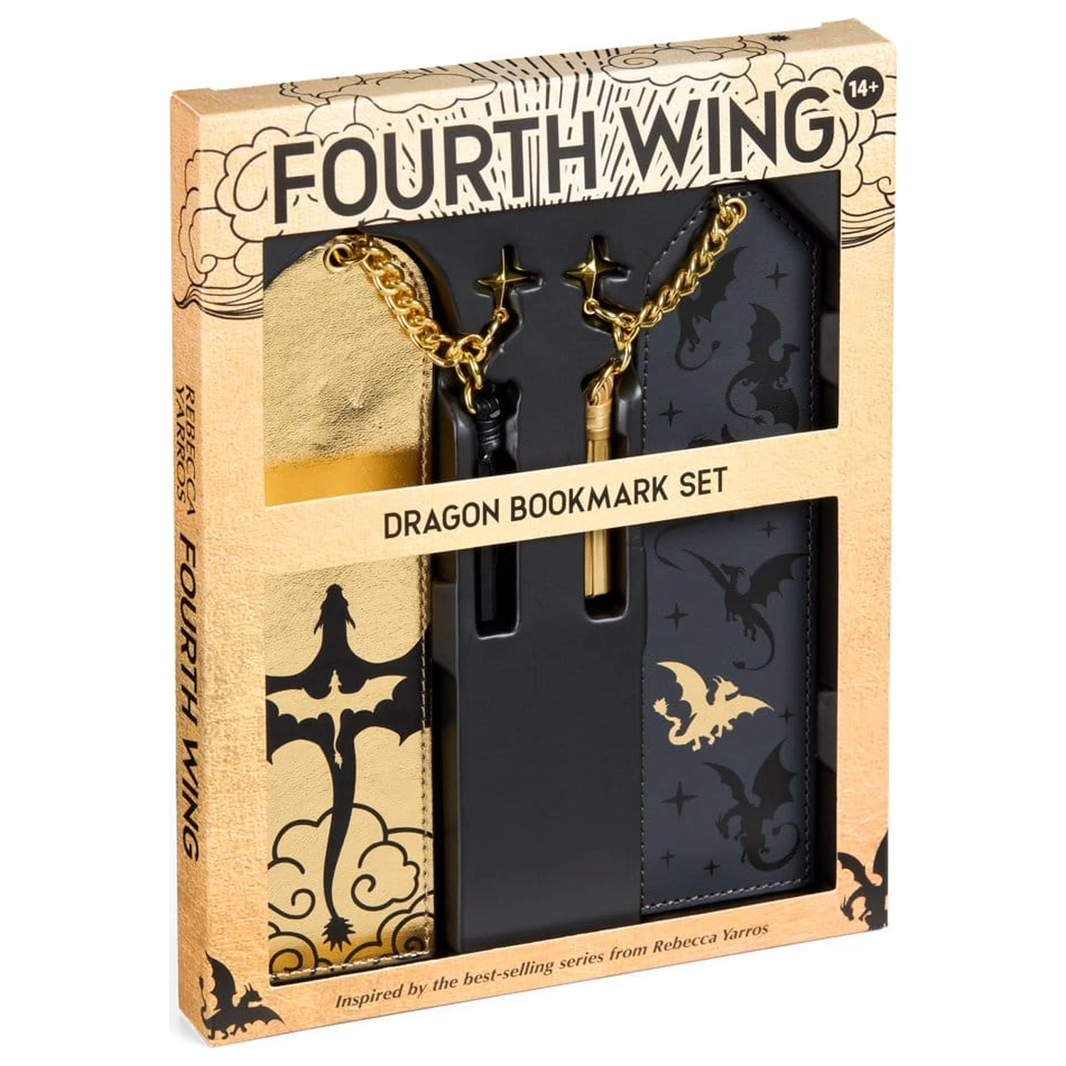 Fourth Wing Dragon 2 db-os könyvjelző csomag 15 cm termékfotó
