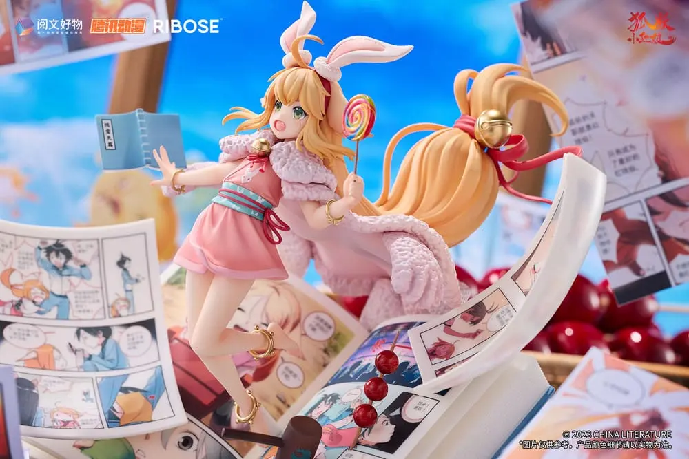 Fox Spirit Matchmaker PVC szobor figura 1/7 Susu Tushan Hongchenqianyuan Ver. 24 cm termékfotó